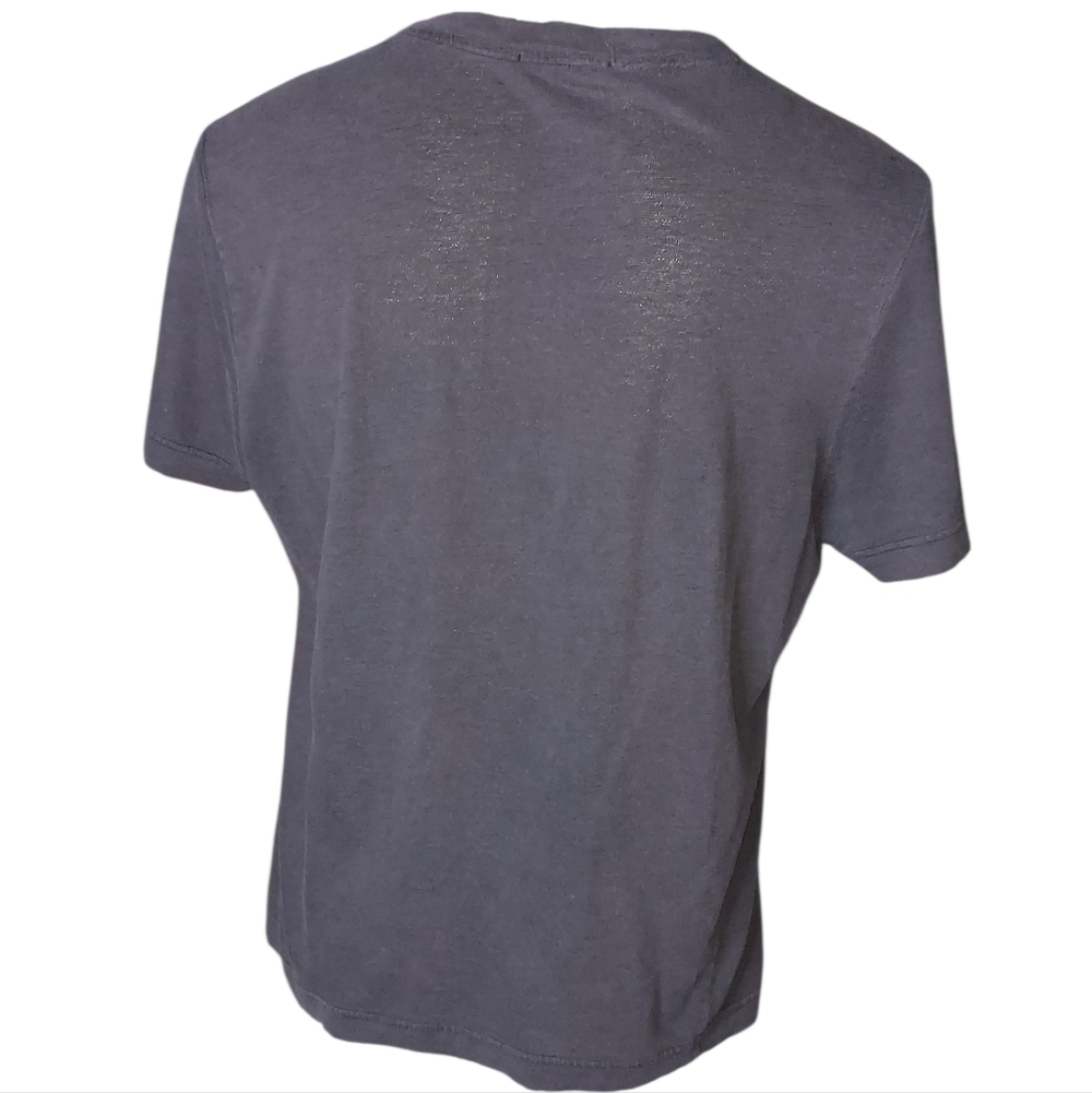 Louis Vuitton | Vtg Marc Jacobs | Linen | Monogram Painted Logo | 2004 Tee - Picture 7 of 15